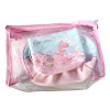 Sanrio Little Twin Stars Gemini - Hello Kitty Pu Leather Makeup Cosmetics & Travel Bag Set Of 3