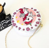 Tokidoki Unicorno Shoulder Bag / Clutch With Gold Chain