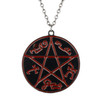 Supernatural Red Pentagram Necklace