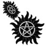 Supernatural Protection Pentagram Tattoo Pin Brooch