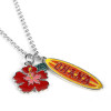 Lilo & Stitch Ohana Surf Board & Flower Necklace