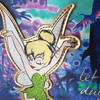 Tinkerbell Don't Dull Your Sparkle Large Capacity Travel Makeup Cosmetics Bag