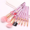 Sailor Moon 8 Piece Pink Makeup Brush Set