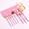 Sailor Moon 8 Piece Pink Makeup Brush Set