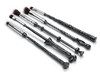 Harry Potter Black Metal 5 Piece Magical Wand Makeup Brush Set