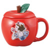 Snow White Apple Mug With Lid