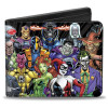 Dc Comics Villains Pu Leather Bi-Fold Wallet