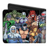 Dc Comics Villains Pu Leather Bi-Fold Wallet