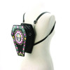 Sugar Skull Day Of The Dead Convertible Cross Body / Back Pack