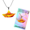 IT Paper Boat Undead Inc STAINLESS STEEL Necklace
