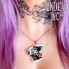 Harley Quinn Joker Card Undead Inc STAINLESS STEEL Necklace