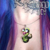 Corpse Bride Maggot Undead Inc STAINLESS STEEL Necklace