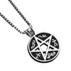 Supernatural Devil's Trap Stainless Steel Necklace