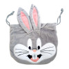 Bugs Bunny Drawstring Plush Pouch Bag