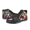 Lady & The Tramp Men’s Classic High Top Canvas Shoes