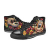 Mickey Day Of The Dead Women's Classic High Top Canvas Shoes