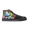 Stitch Crayon Graffiti Men’s Classic High Top Canvas Shoes