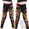 Mickey Day Of The Dead Kids Leggings