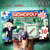 Monopoly Board Game 50pc Mini Puzzle