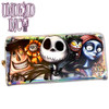 Nightmare Before Christmas Halloween Town Undead Inc Hologram Long Line Wallet Purse