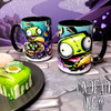 Invader Zim Gir Waffles Undead Inc Mug