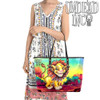 Simba Reflections Of A King Large Pu Leather Handbag / Shoulder Bag