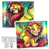 Simba Reflections Of A King Undead Inc Pu Leather Bi-Fold Wallet