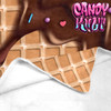 Chocolate Ice Cream Candy Kult Micro Fleece Blanket