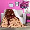 Chocolate Sprinkles Please Candy Kult Micro Fleece Blanket