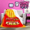 Want Fries With That? Candy Kult Micro Fleece Blanket
