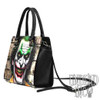 Joker Mugshot Undead Inc PU Leather Shoulder / Hand Bag