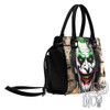 Joker Mugshot Undead Inc PU Leather Shoulder / Hand Bag