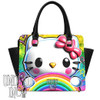 Kitty Rainbow Undead Inc PU Leather Shoulder / Hand Bag