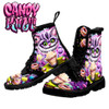 Cheshire Cat Mad Tea Party MENS Candy Kult Boots