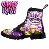 Cheshire Cat Mad Tea Party MENS Candy Kult Boots