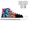 Stitch Sunset Sounds White Men’s Classic High Top Canvas Shoes