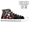 Lady & The Tramp White Men’s Classic High Top Canvas Shoes