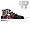 Lady & The Tramp White Women's Classic High Top Canvas Shoes