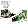 Mini Puft White Women's Classic High Top Canvas Shoes