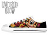 Mickey Day Of The Dead White MENS Canvas Shoes