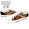 Mickey Day Of The Dead White MENS Canvas Shoes