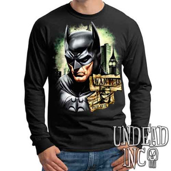 Wanted Vigilante  - Mens Long Sleeve Tee