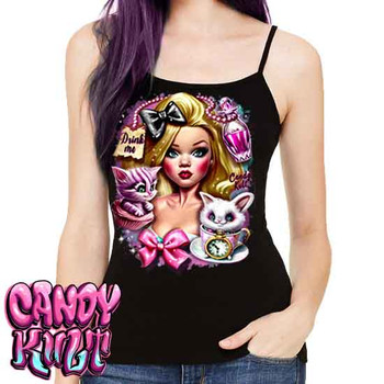 Alice In Retroland Candy Kult  - Petite Slim Fit Tank