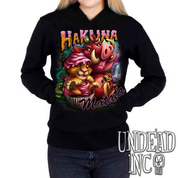 Lion King Cupcake - Ladies / Juniors Fleece Hoodie