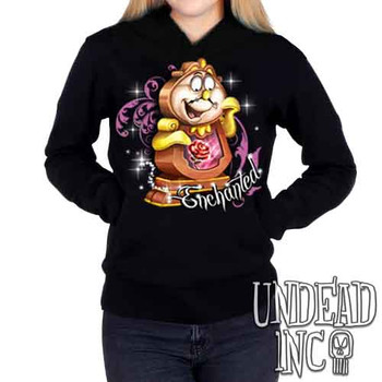 Cogsworth "Enchanted" Rose - Ladies / Juniors Fleece Hoodie