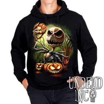 Pumpkin King Jack - Mens / Unisex Fleece Hoodie