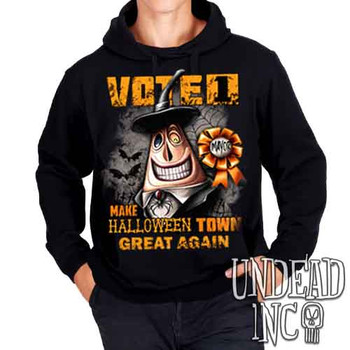 Mayor VOTE 1 Halloween Town - Mens / Unisex Fleece Hoodie