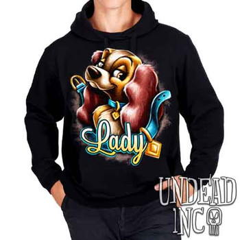 LADY - Mens / Unisex Fleece Hoodie