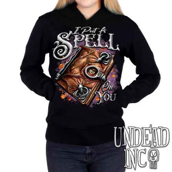 I Put A Spell On You - Book - Ladies / Juniors Fleece Hoodie