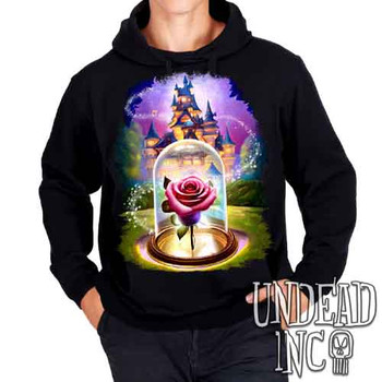 Enchanted Rose - Mens / Unisex Fleece Hoodie